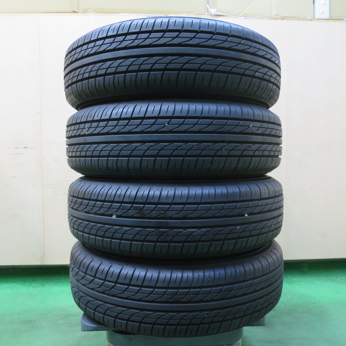 [送料無料] タイヤほぼ未使用！23年！キレイ★175/65R15 プラクティバ ヨコハマ SPORT ABELIA スポルト アベリア 15インチ PCD100/4H★5011312イノ