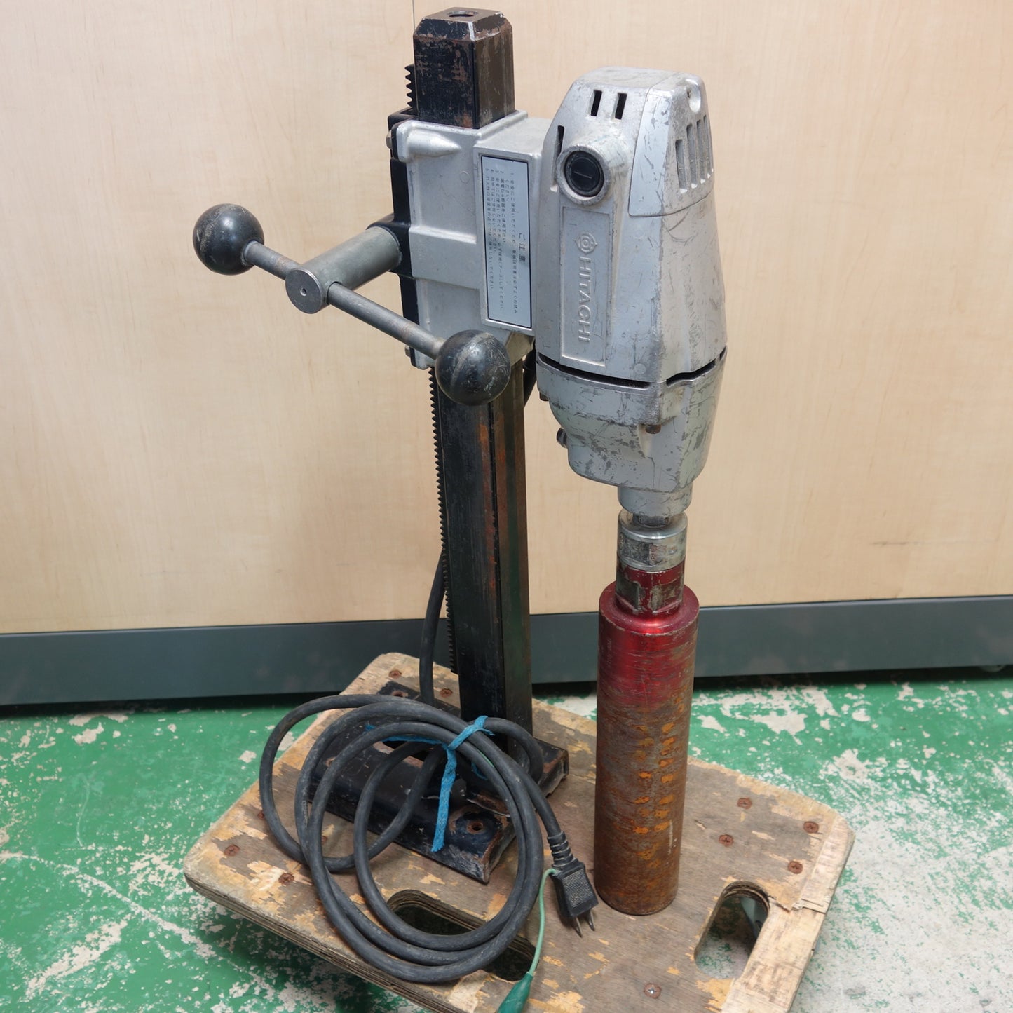 [送料無料] ☆日立工機 120mm ダイヤモンド コア ドリル 100V DC120F HITACHI 電動 工具☆