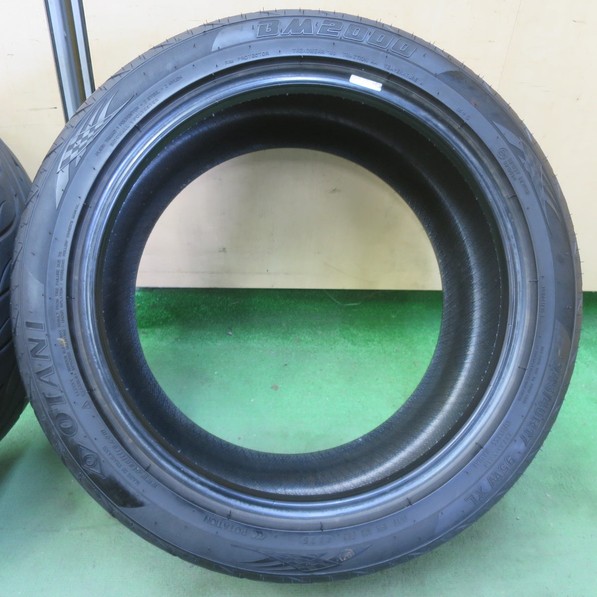 バリ溝！25年！9.5分！2本◎245/40R17 オータニ BM2000 OTANI 17インチ サーキット レース ドリフト タイヤ◎6082810イノタ