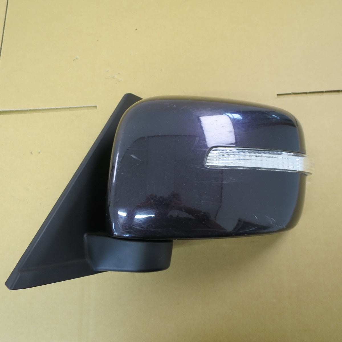 左右セット♪スズキ MK21S パレット 純正 ドア ミラー 70K0 L ZED 不明 ウインカー 内蔵 サイド カー パーツ 黒 ブラック♪ [送料無料]