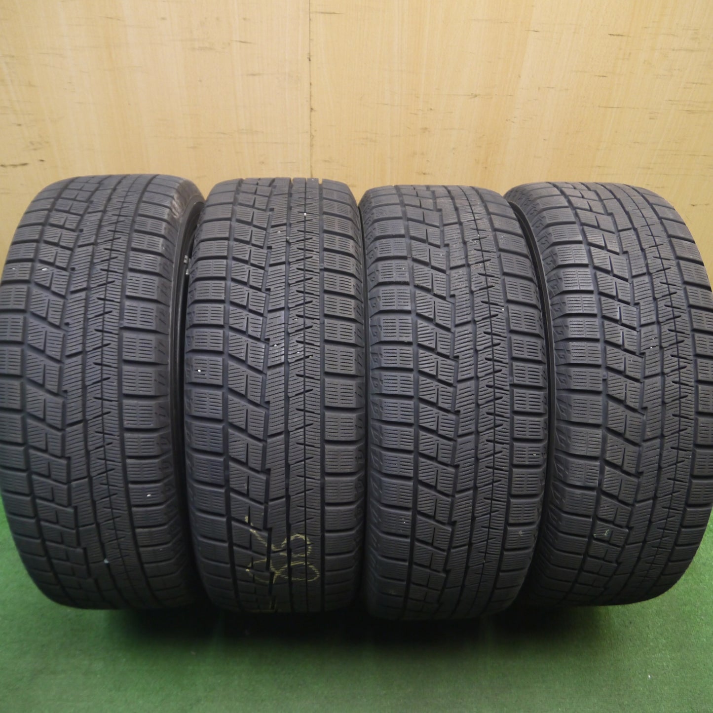 [送料無料] バリ溝！21年！9.5分★トヨタ ZN6 86 スバル BRZ 純正 215/45R17 スタッドレス ヨコハマ アイスガード iG60 17インチ PCD100/5H★5021708Hス