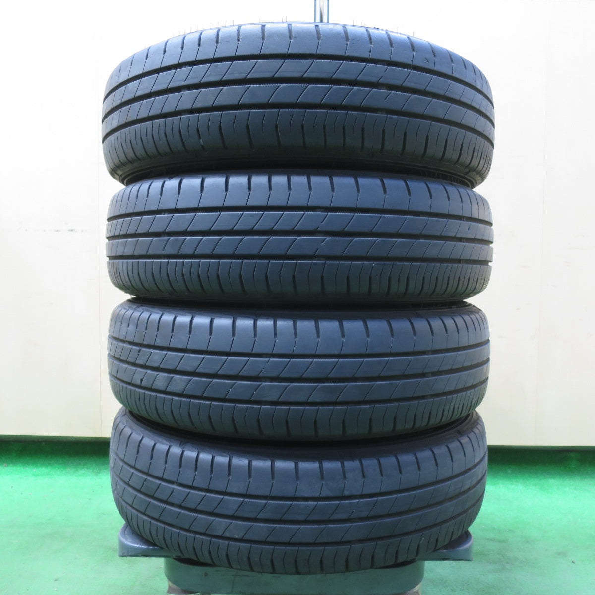 *送料無料* キレイ！21年★155/65R14 ダンロップ LE MANS V VEMOTION Vエモーション ルマン5 14インチ PCD100/4H★4090801イノ