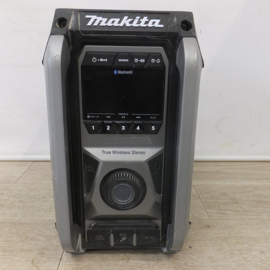★マキタ makita 充電式ラジオ MR005G DC10.8-40V(max) 本体のみ　FM:76-108MHz AM:522-1710kHz★