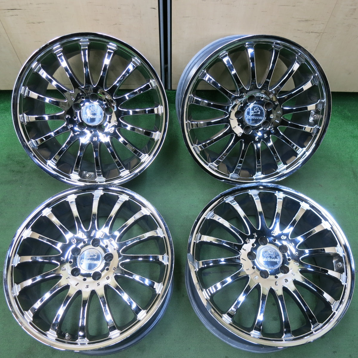 [送料無料] 4本価格★ベンツ 等 Carlsson CR1/16 19インチ ホイール カールソン 19×8.5J 19×10J PCD112/5H★5022601SYホ