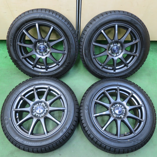 ほぼ未使用！23年！キレイ★86 BRZ 等 205/55R16 スタッドレス トーヨー オブザーブ ガリット GIZ VELVA CHARGE ヴェルヴァ チャージ 16インチ PCD100/5H★5090907イス