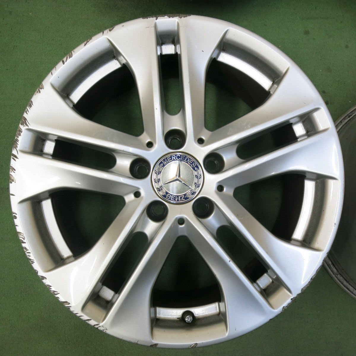 4本価格★ベンツ Cクラス W204 純正 ホイール 17インチ 17×7.5J PCD112/5H★5062412SYホ