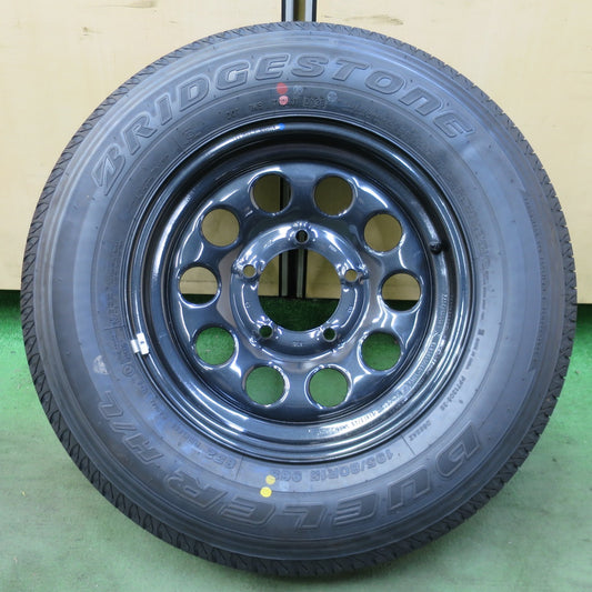 新車外し！26年！1本◎スズキ JB74 W ジムニー シエラ 純正 スチール 195/80R15 ブリヂストン デューラー H/L 852 DUELER 15インチ スペア PCD139.7/5H◎6080804ナノ