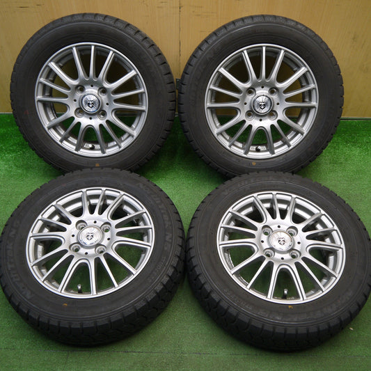 バリ溝！22年！キレイ！9.5分★スタッドレス 155/65R13 オートバックス ノーストレック N5 GMach 13インチ PCD100/4H★6011403Hス