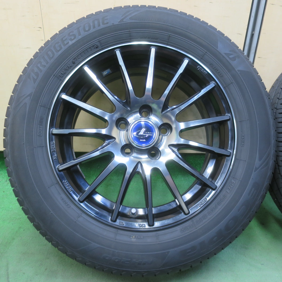 4本価格！22年★プリウス 等 LEONIS NAVIA 05 AMF 195/65R15 ブリヂストン エコピア NH200 グッドイヤー EfficientGrip ECO EG02 レオニス ナヴィア 15インチ PCD100/5H★6060606イノ