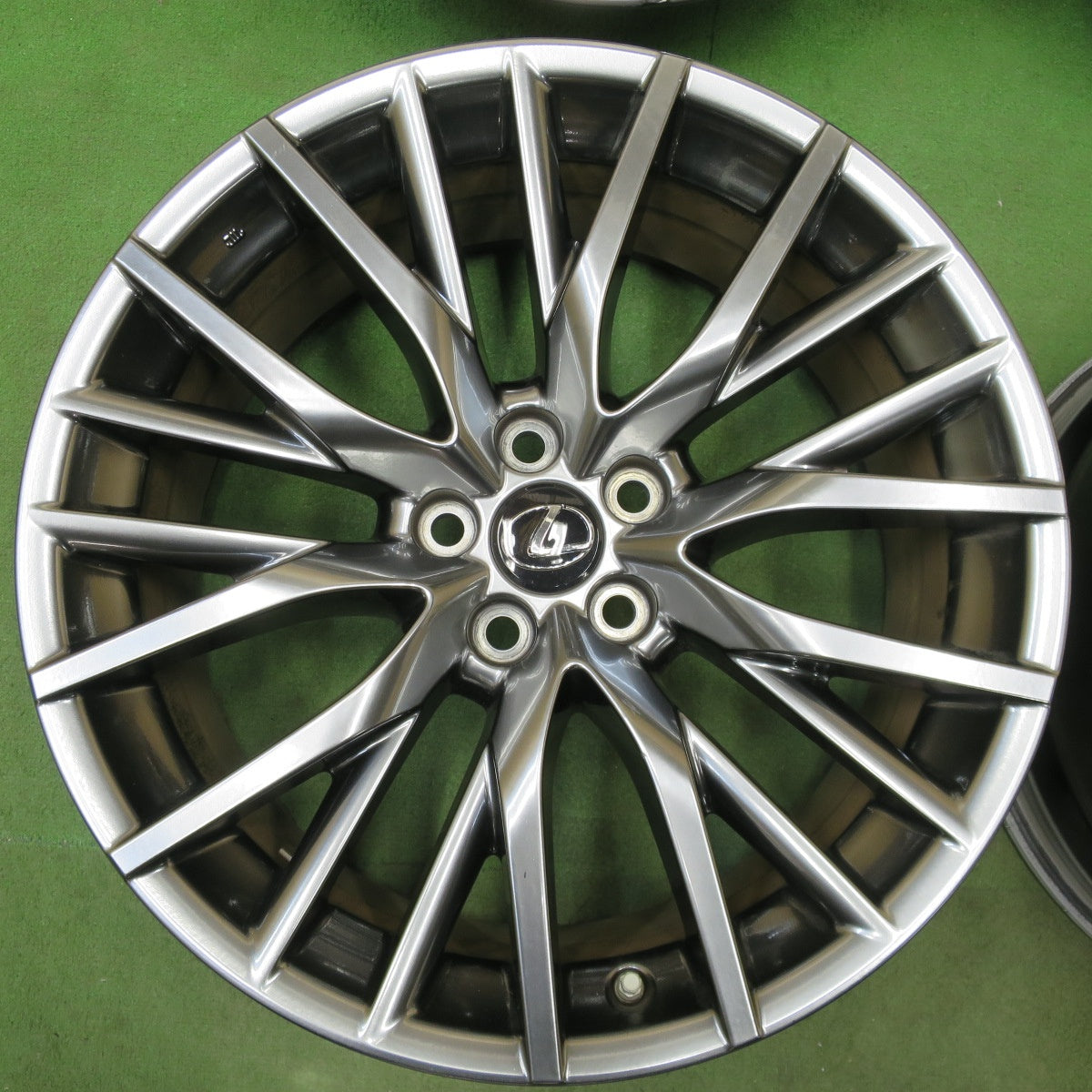 センサー付！キレイ★レクサス RX Fスポーツ 純正 ホイール 20インチ 20×8J PCD114.3/5H★6060902NGホ