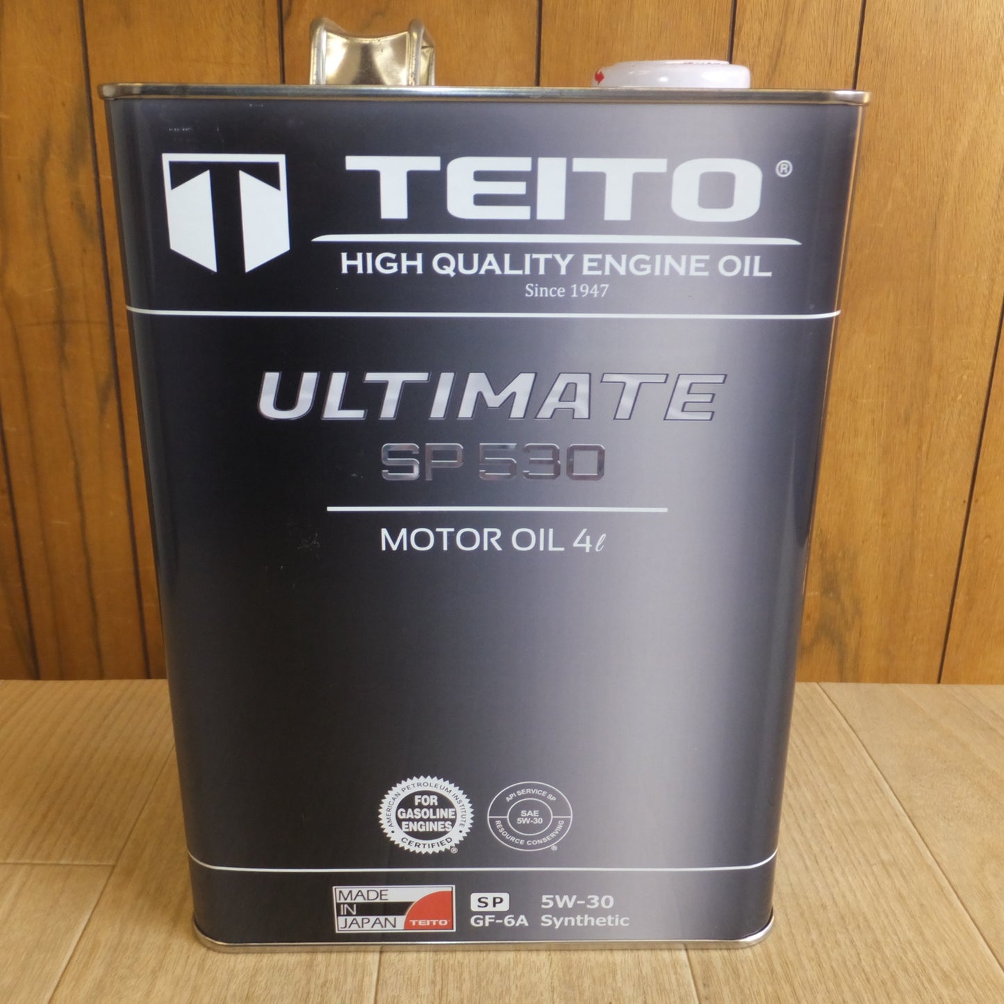 [送料無料] 未使用★帝都産業 TEITO 四輪車専用エンジンオイル 5W-30 ULTIMATE SP530 4L　3缶 セット★