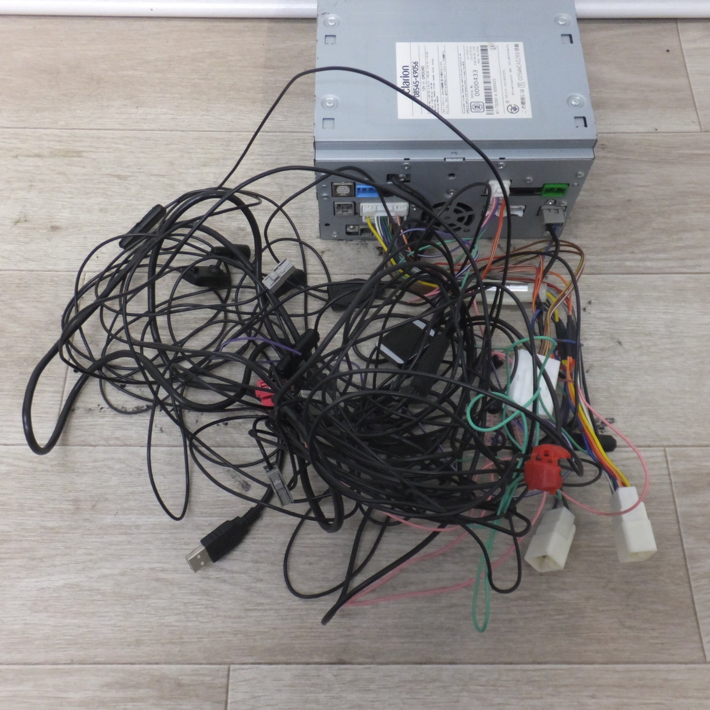[送料無料] ★クラリオン製 ダイハツ 純正 2DIN地デジメモリーナビ NSZC-D60 08545-K9056[30]★
