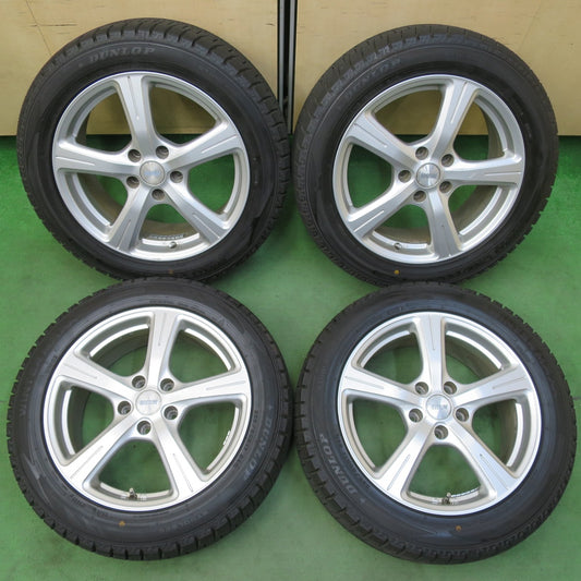 タイヤほぼ未使用！22年★スタッドレス 225/50R17 ダンロップ ウインターマックス WM02 REVERLINE リバーライン 17インチ PCD114.3/5H★5042804イス