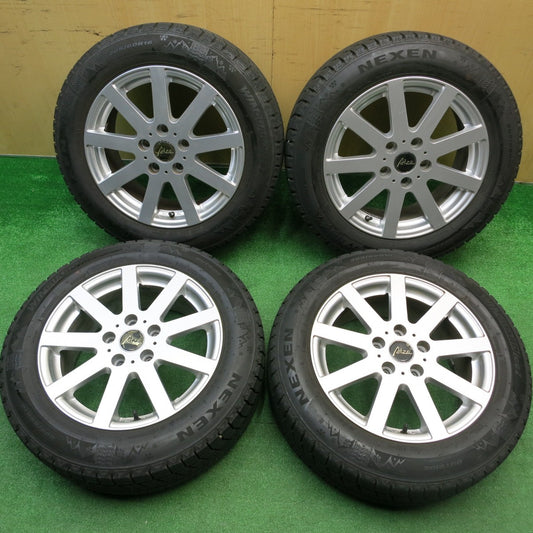 バリ溝！23年！ほぼ10分★スタッドレス 205/60R16 ネクセン ウィンガード ice2 AIZE 社外 アルミ 16インチ PCD114.3/5H★5111306HAス