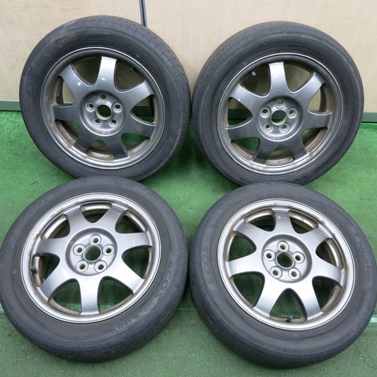 *送料無料* 4本価格★トヨタ 20系 プリウス 純正 195/55R16 ヨコハマ エコス ES31 16インチ PCD100/5H★4053006HAノ