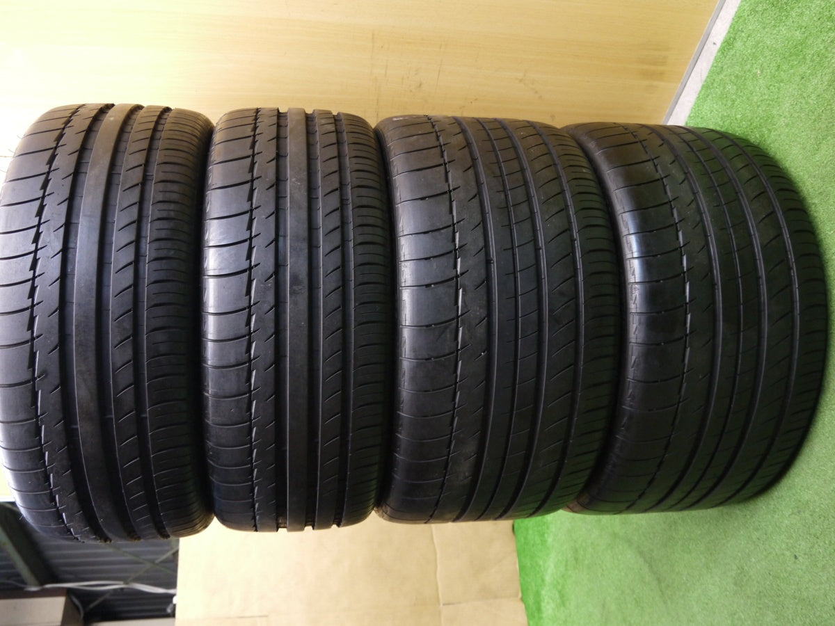 *送料無料* ４本価格 キレイ★ポルシェ 等 BBS タイプ 235/40R18 295/30R18 ミシュラン パイロット スポーツ N4 社外 アルミ★2030201クノ