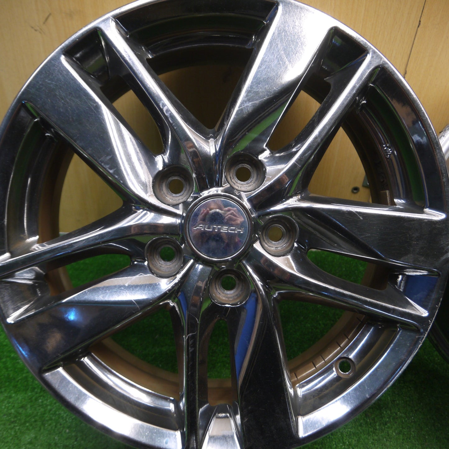 [送料無料] 4本価格★日産 C28 C27 C26 C25 セレナ 純正 AUTECH ホイール 16インチ オーテック 16×6J PCD114.3/5H★5012208Hホ