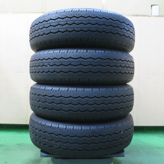 バリ溝！21年！9分★195/80R15 107/105N ブリヂストン エコピア RD613 タイヤ 15インチ ハイエース キャラバン 等★5041208イノタ