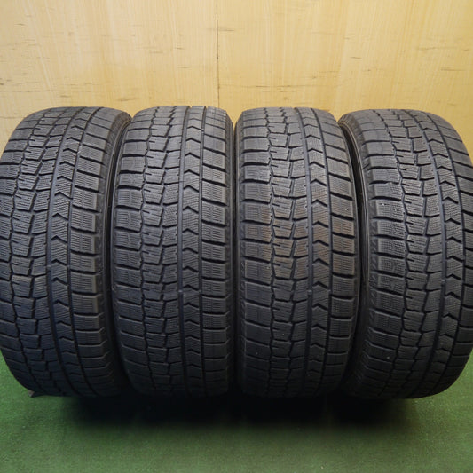 バリ溝！22年！9分★スタッドレス 225/55R17 ダンロップ ウインターマックス WM02 タイヤ 17インチ XV ヴェゼル C-HR WR-V 等★6031603Hスタ