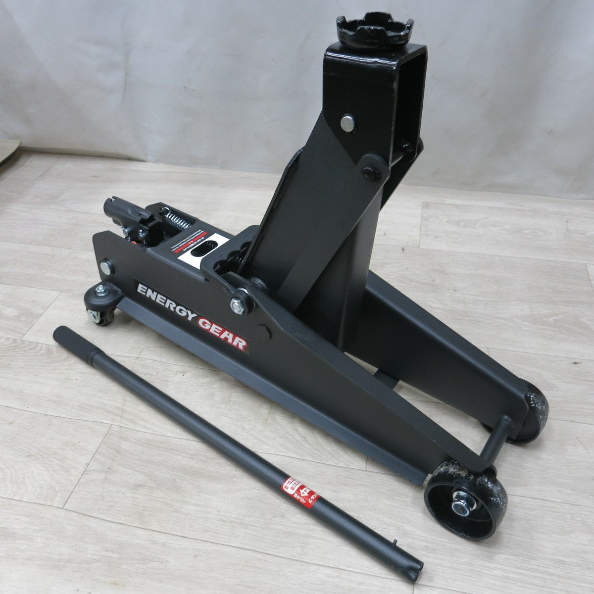 [送料無料] キレイ◆エナジーギア ENERGY GEAR 3t 3トン 油圧 ジャッキ FJ-233 地上高 140-435mm 箱付き◆