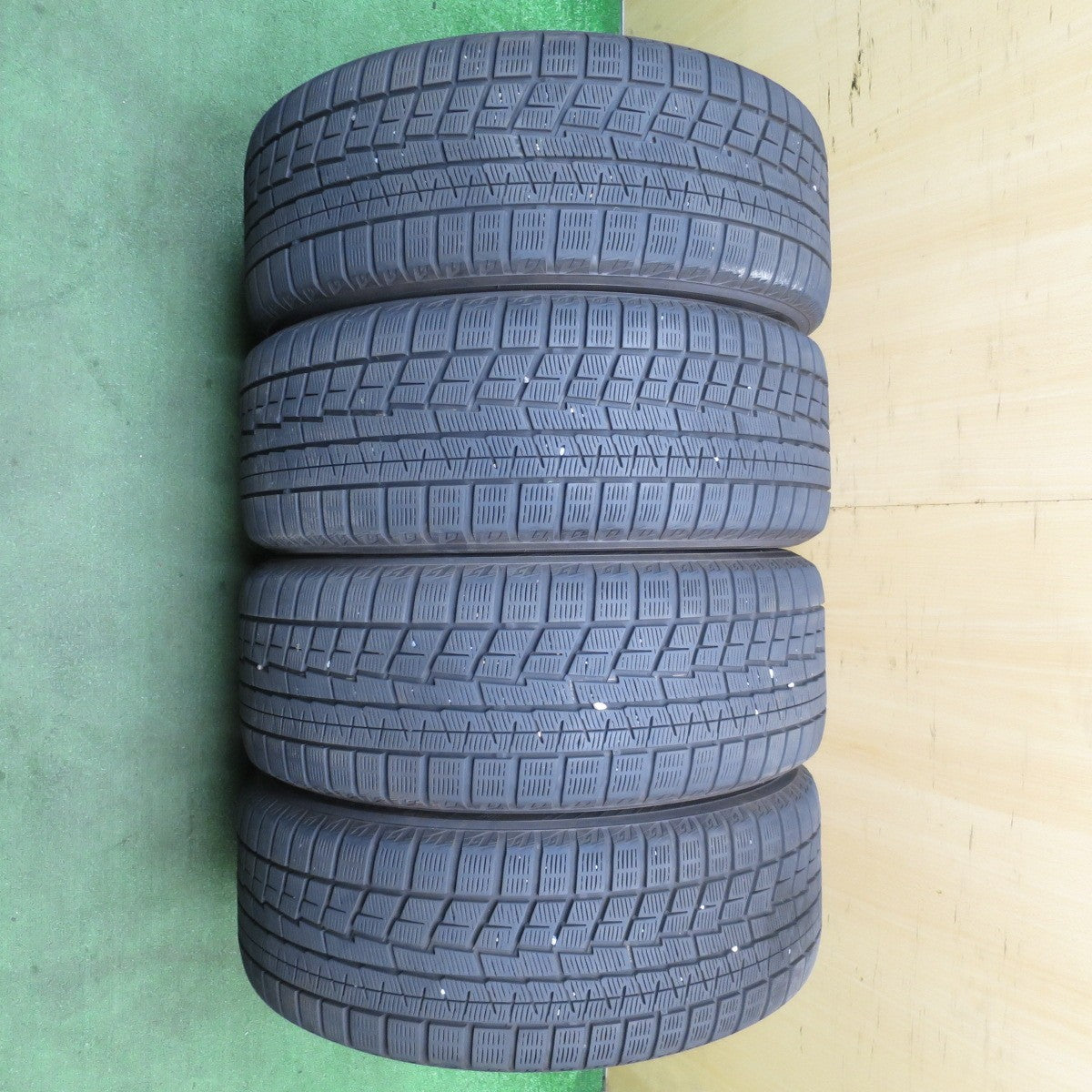 バリ溝！9分★BMW 等 MAK FAHR 225/50R17 スタッドレス ヨコハマ アイスガード iG60 17インチ ファー PCD112/5H★5071104NJス