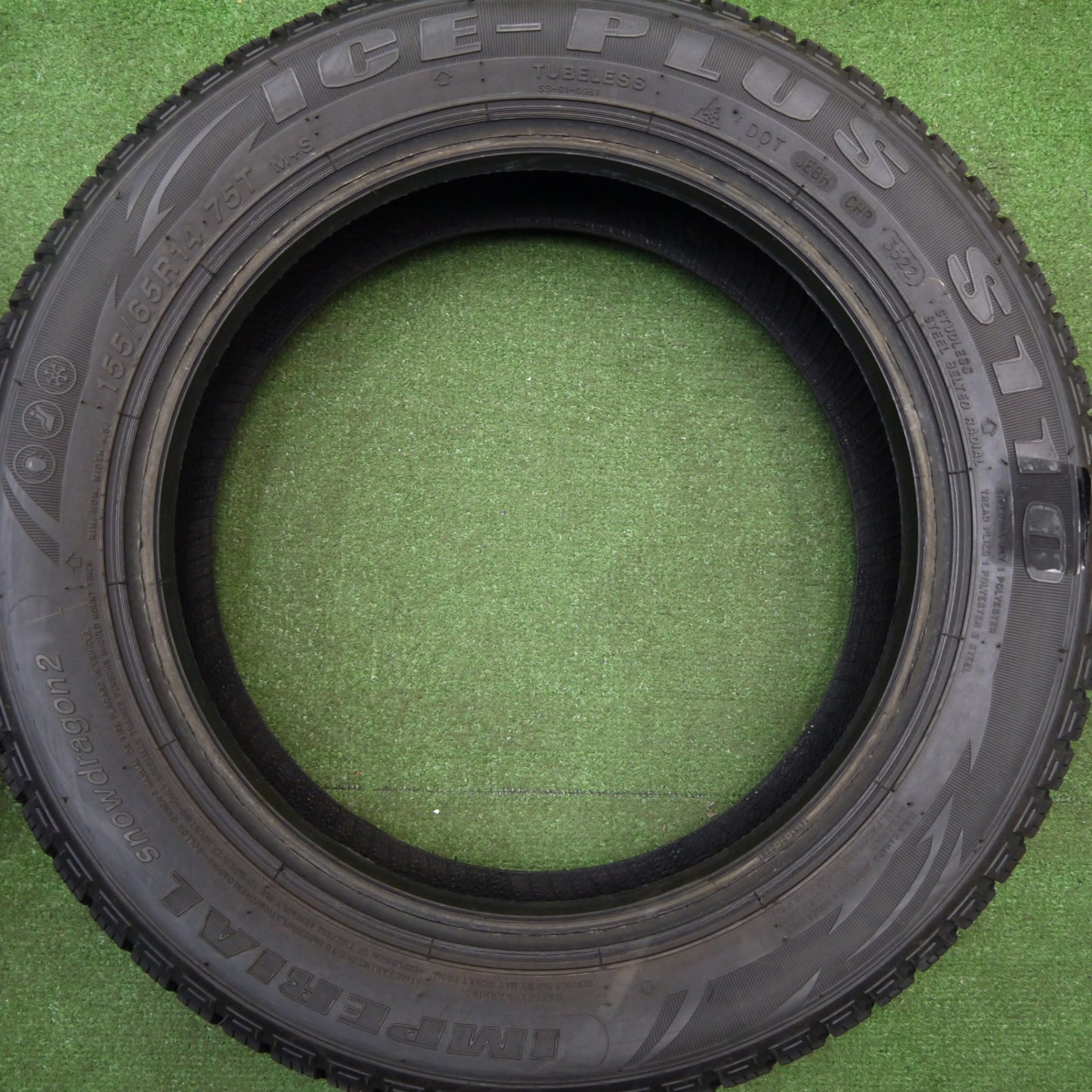 4本価格！22年★スタッドレス 155/65R14 インペリアル snowdragon2 ICE-PLUS S110 タイヤ 14インチ N-BOX スペーシア タント 等★5121209Hスタ