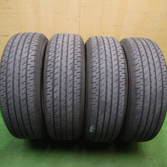 [送料無料] バリ溝 22年 8.5分★215/65R16 ヨコハマ ブルーアース E51 E51A タイヤ 16インチ ヴェルファイア アルファード エルグランド 等★4122501Hノタ