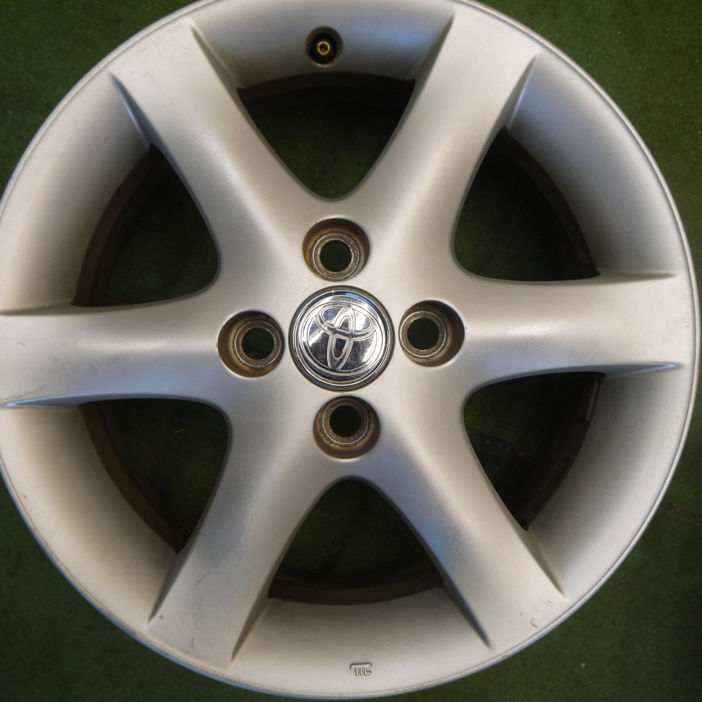 4本価格★トヨタ カローラ ランクス フィールダー 等 純正 ホイール 15インチ 15×6JJ PCD100/4H★6061910Hホ