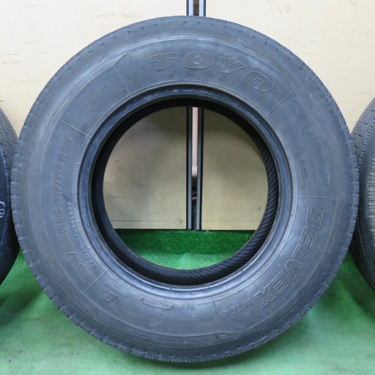 6本価格★トラック タイヤ 205/85R16 117/115N トーヨー デルベックス M134 DELVEX 16インチ★5041603イノタ