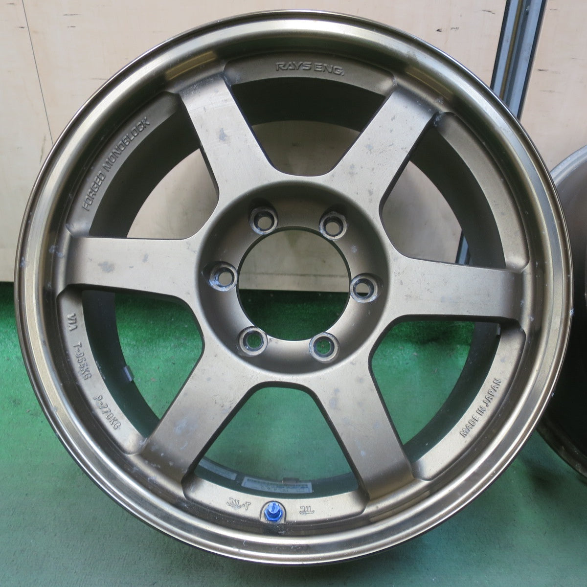 4本価格★RAYS VR TE37 MONOBLOCK 鍛造 18インチ ホイール レイズ モノブロック 18×8.0J PCD139.7/6H★6061403イホ