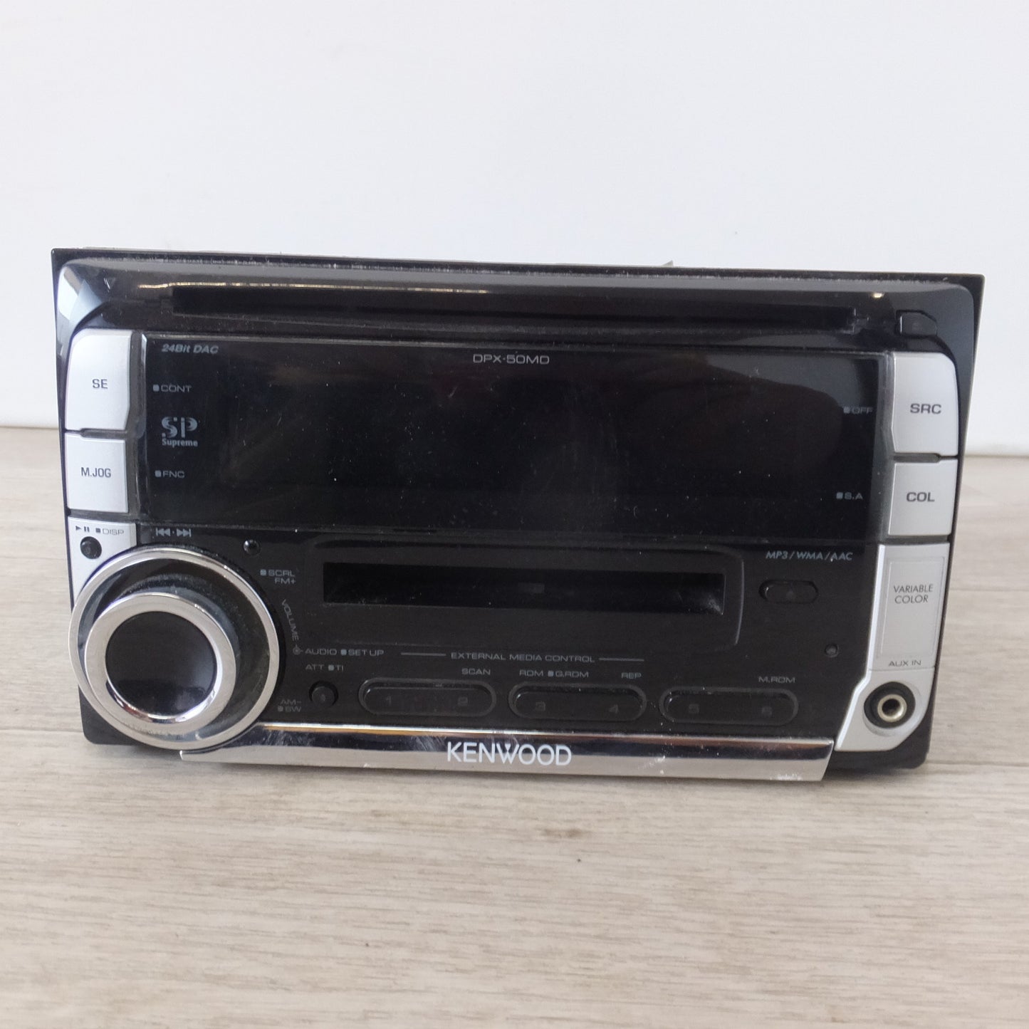 [送料無料] ★ケンウッド KENWOOD カーオーディオ 2DINコンポ CD MD レシーバー  DPX50MDD(58)★