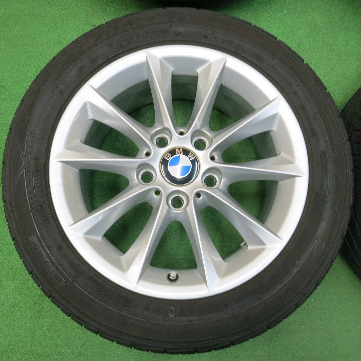 *送料無料* バリ溝！20年！キレイ！9.5分★BMW 1シリーズ F20 純正 205/55R16 ファルケン ZIEX ZE914 16インチ PCD120/5H★4033007イノ