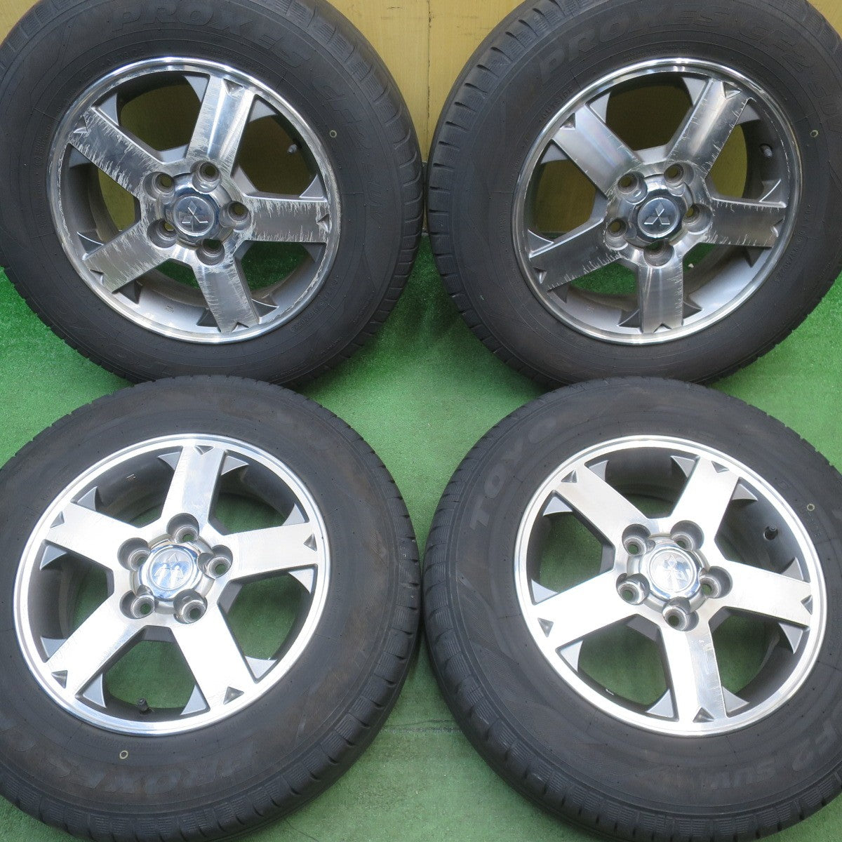 バリ溝！22年！8.5分★三菱 パジェロ ミニ 純正 175/80R15 トーヨー プロクセス CF2 SUV 15インチ PCD114.3/5H★6051509NJノ