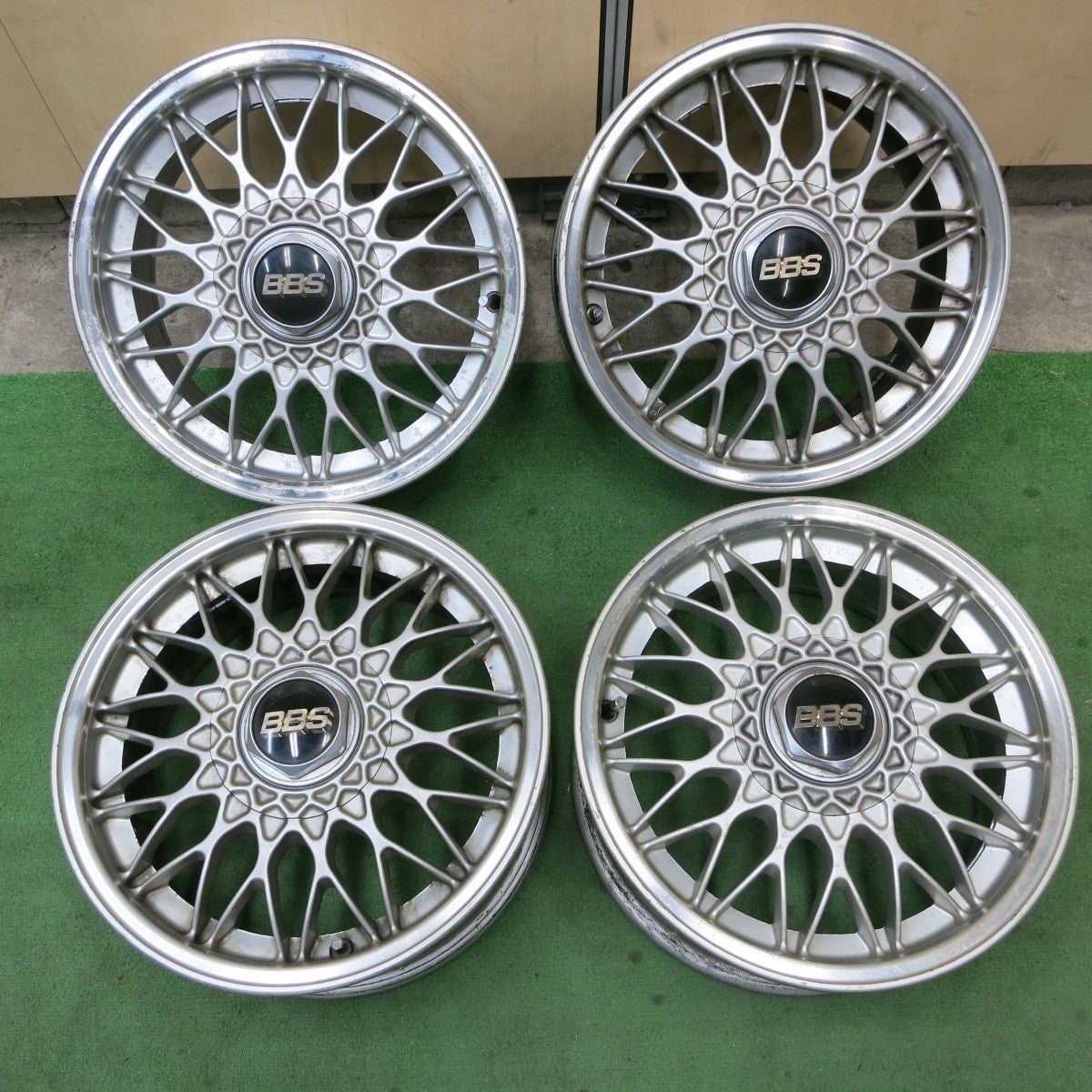 付属品付き★日産 プレジデント 等 純正 OP BBS CG15 ホイール 15インチ 15×6.5JJ PCD114.3/5H★5040104ナホ