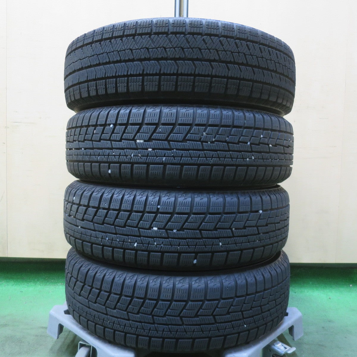 バリ溝！22年！9分◎スタッドレス 155/65R14 ヨコハマ アイスガード iG60 ブリヂストン ブリザック VRX2 ZACK JP-325 MONZA ザック モンツァ 14インチ PCD100/4H◎6080901イス