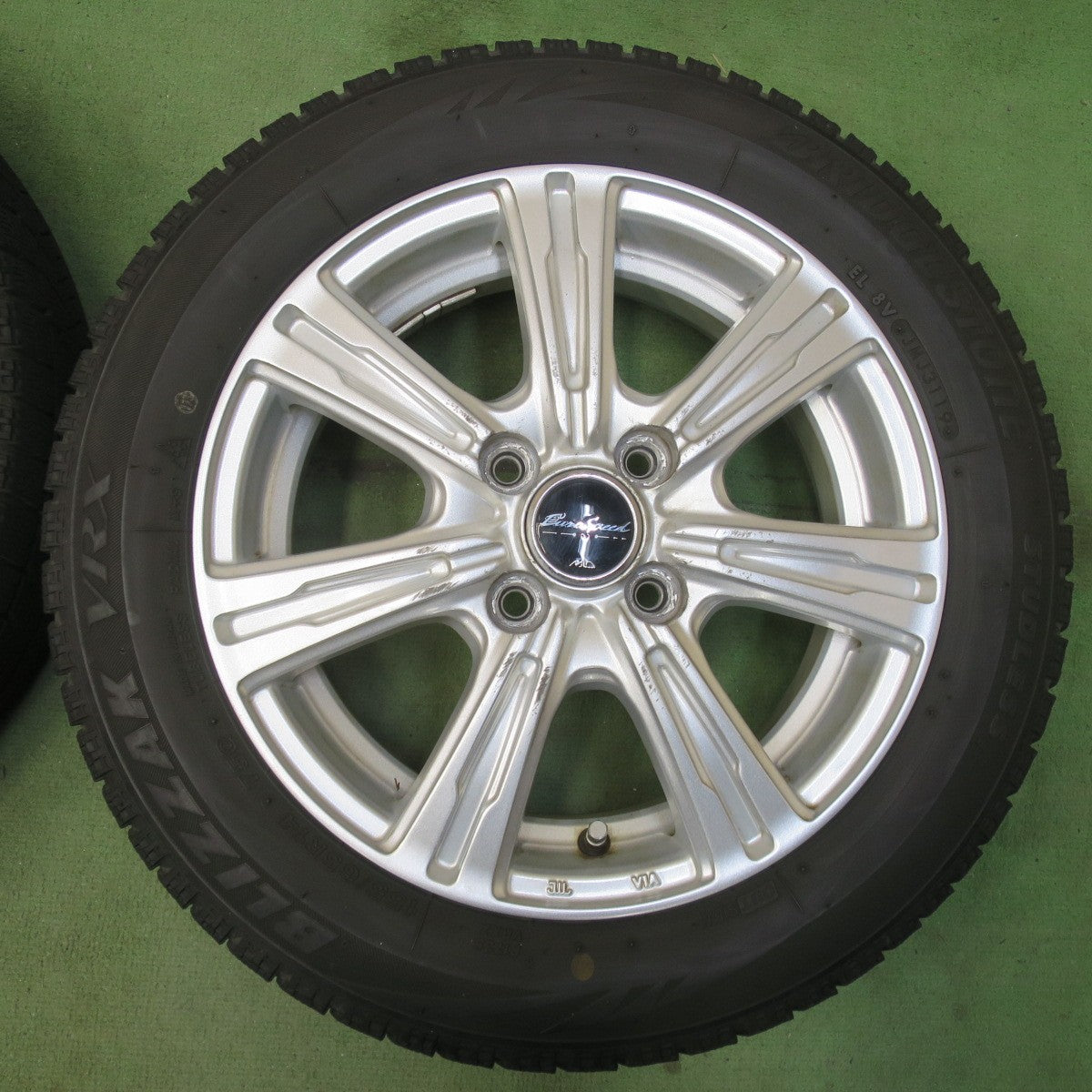 4本価格★スタッドレス 155/65R14 ブリヂストン ブリザック VRX EuroSpeed MiD ユーロスピード 14インチ PCD100/4H★6040707イス