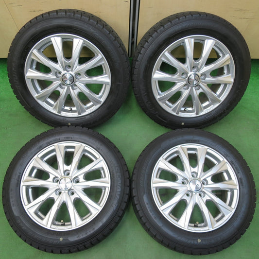 [送料無料] バリ溝！21年！キレイ！9.5分★シエンタ 等 185/60R15 スタッドレス グッドイヤー アイスナビ7 JOKER ジョーカー 15インチ PCD100/5H★5012803イス