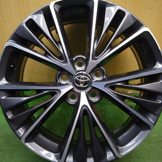 新車外し！1本★トヨタ 60系 プリウス 純正 ホイール 19インチ 19×6.5J PCD114.3/5H★5081215Hホ