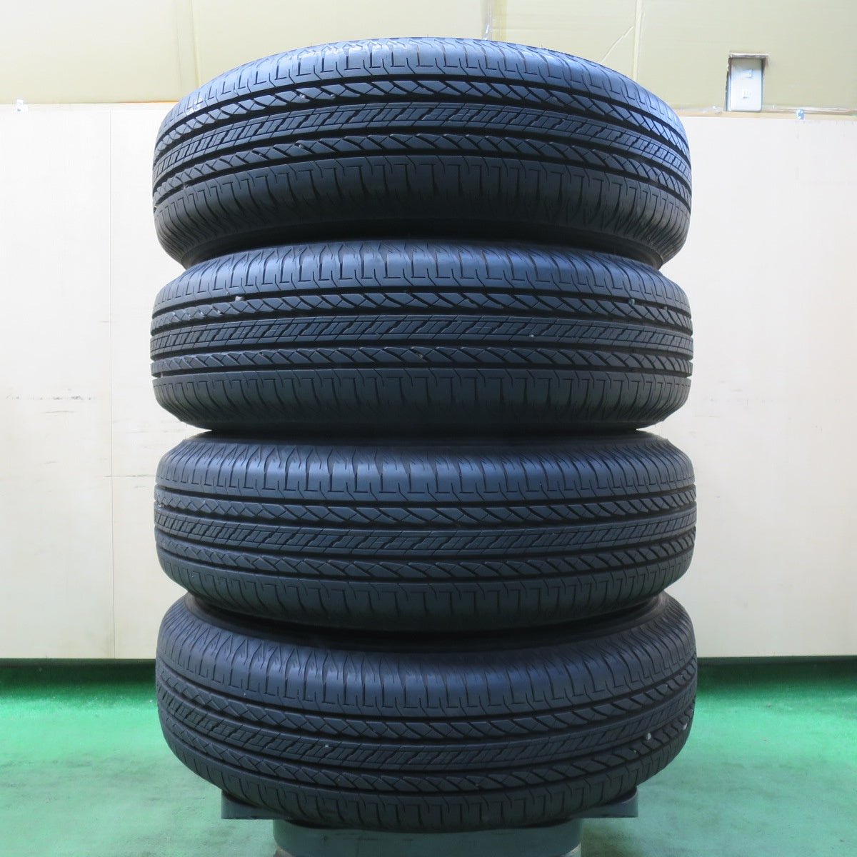 [送料無料] 新車外し！24年★スズキ JB74W ジムニーシエラ 純正 195/80R15 ブリヂストン デューラー H/L 852 15インチ PCD139.7/5H★5032004イノ