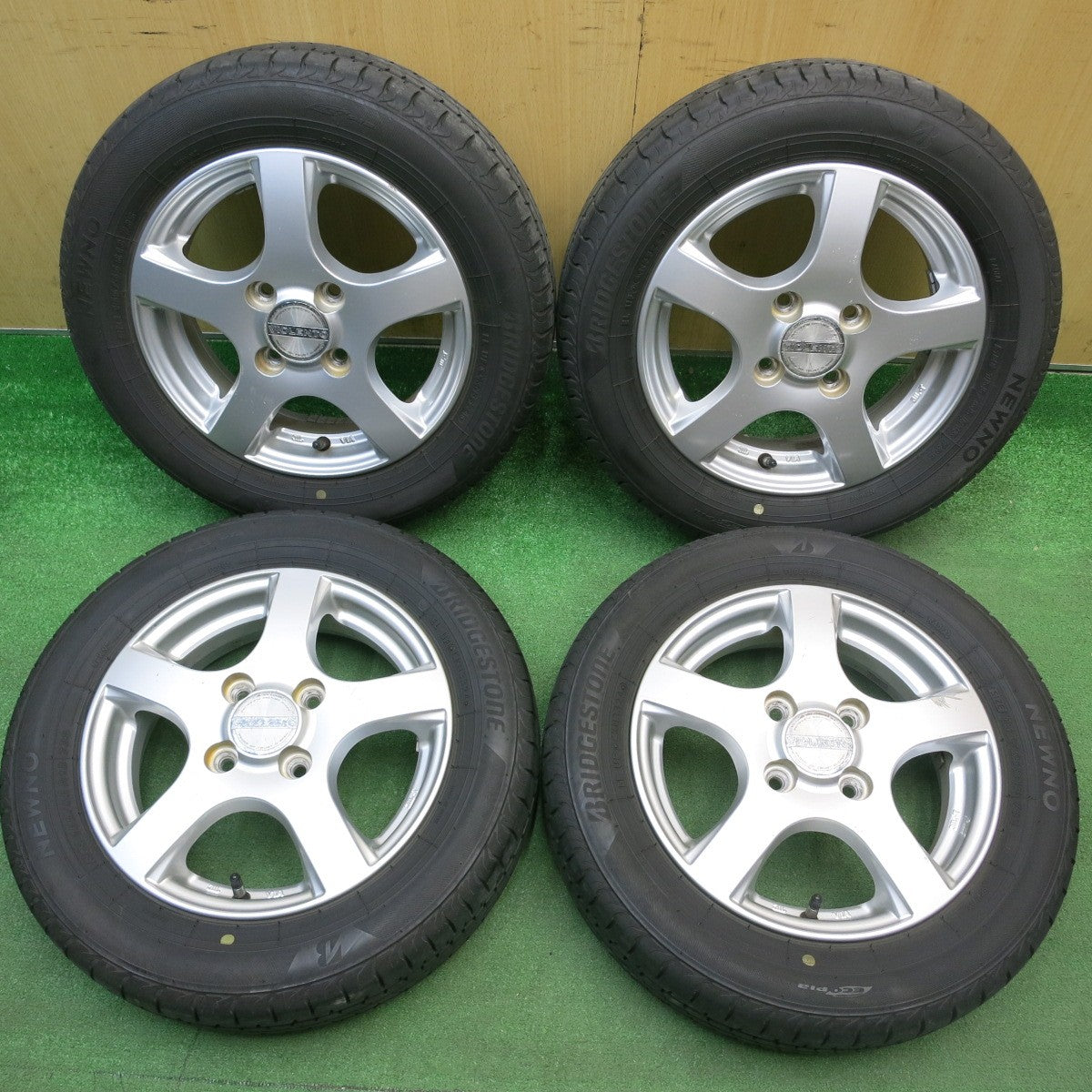 4本価格！24年★155/65R13 ブリヂストン NEWNO VIOLENTO ヴィオレント ニューノ 13インチ PCD100/4H★6022313HAノ