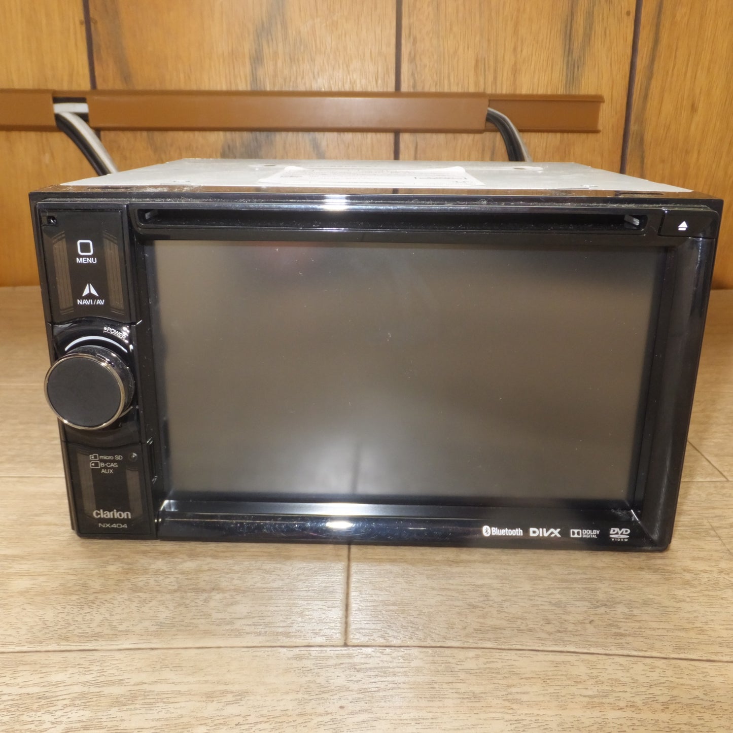 [送料無料] ★クラリオン clarion ワイド6.2型VGA 地上デジタルTV/DVD AVライトナビゲーション NX404★