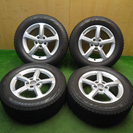 キレイ★アウディ Q2 純正 215/60R16 スタッドレス ブリヂストン ブリザック VRX2 16インチ PCD112/5H★5040405Hス