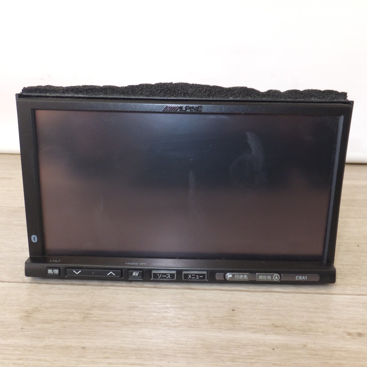 [送料無料] 現状品★アルパイン製 マツダ 純正 AV一体型HDDナビゲーション VIE-X08M C9A1-V6-650A(1)★