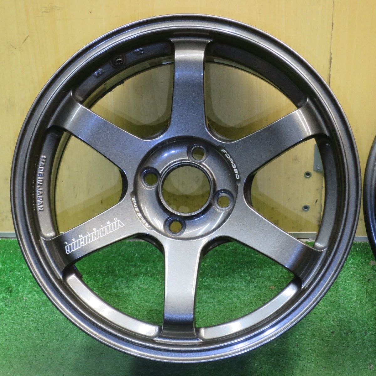 キレイ★RAYS VOLK RACING TE37SONIC 鍛造 16インチ ホイール レイズ ボルクレーシング 16×7J PCD100/4H★6070802NJホ