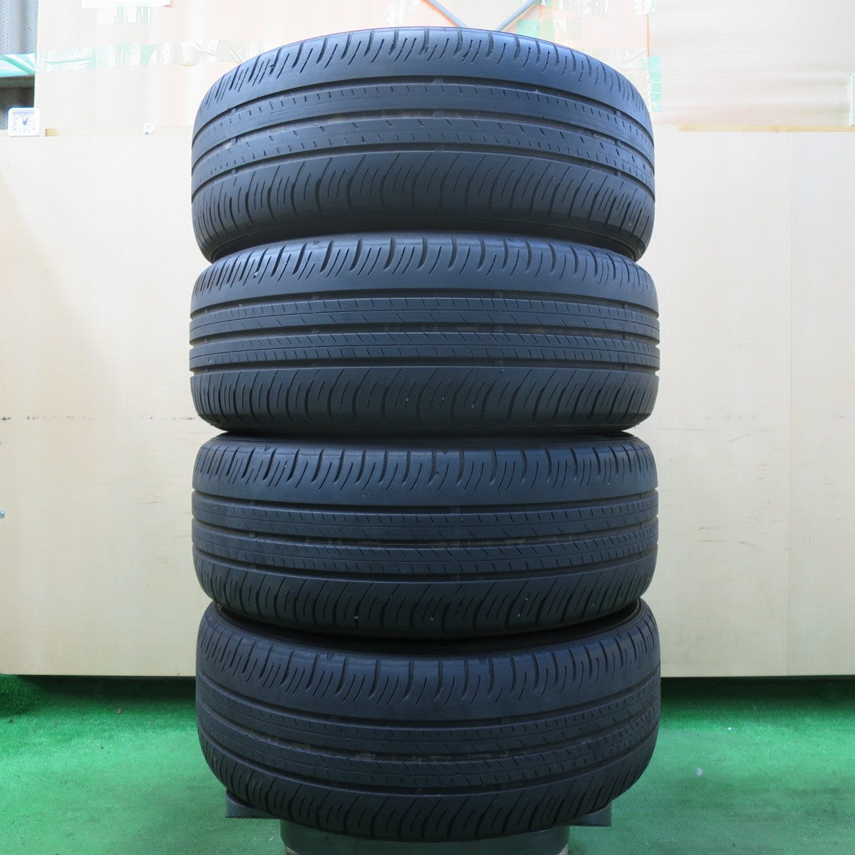 *送料無料* キレイ★トヨタ カローラ スポーツ 純正 205/55R16 ダンロップ エナセーブ EC300+ 16インチ PCD100/5H★4061809イノ