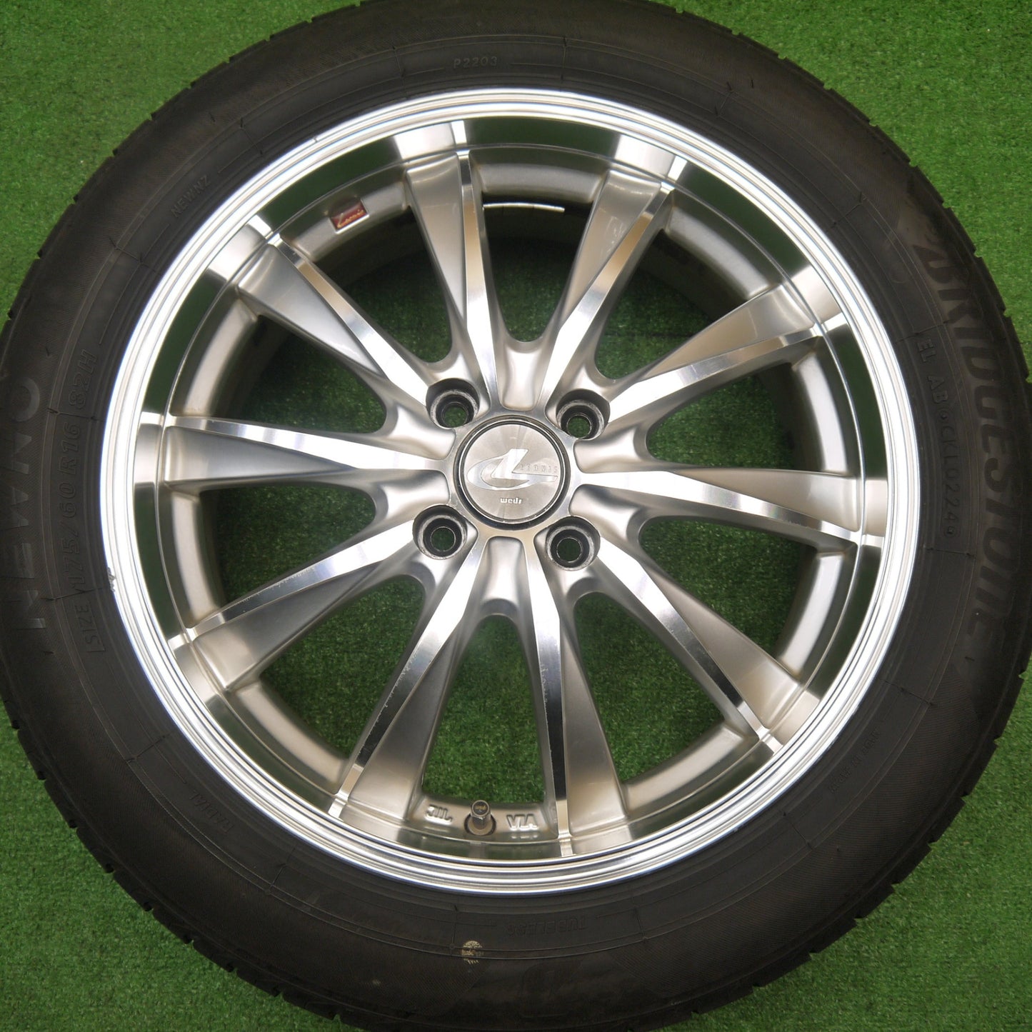 4本価格！24年★LEONIS CX 175/60R16 ブリヂストン NEWNO ニューノ 16インチ レオニス PCD100/4H★5102207Hノ