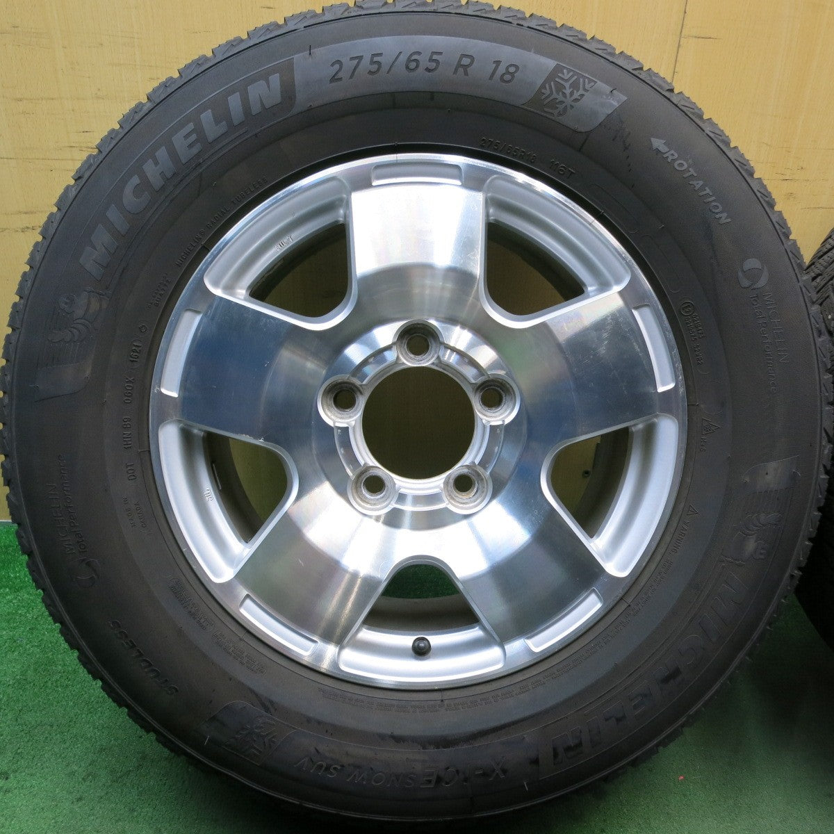 4本価格！21年★トヨタ タンドラ 純正 275/65R18 スタッドレス ミシュラン X-ICE SNOW SUV 18インチ PCD150/5H★5091106HAス
