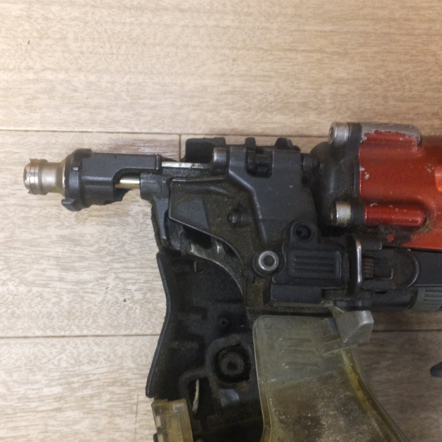 [送料無料] ジャンク★マックス MAX 釘打機 スーパーネイラ HN-50N3(D)-R コイルネイラ　高圧 エア釘打機★