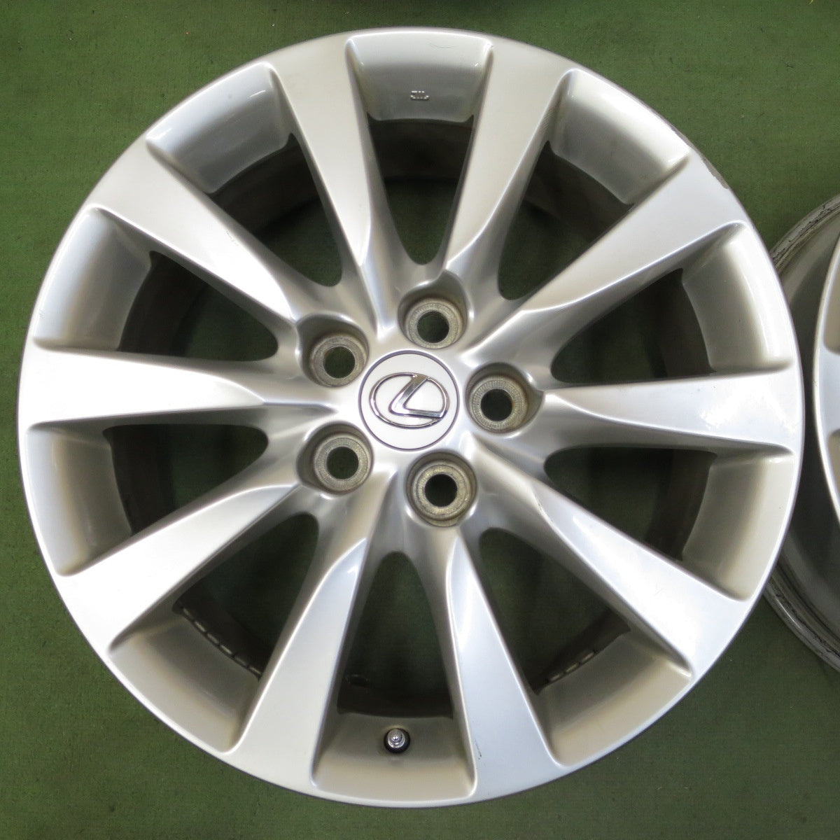 4本価格◎レクサス LS 460 純正 ホイール 18インチ 18×7.5J PCD120/5H◎6081002NGホ