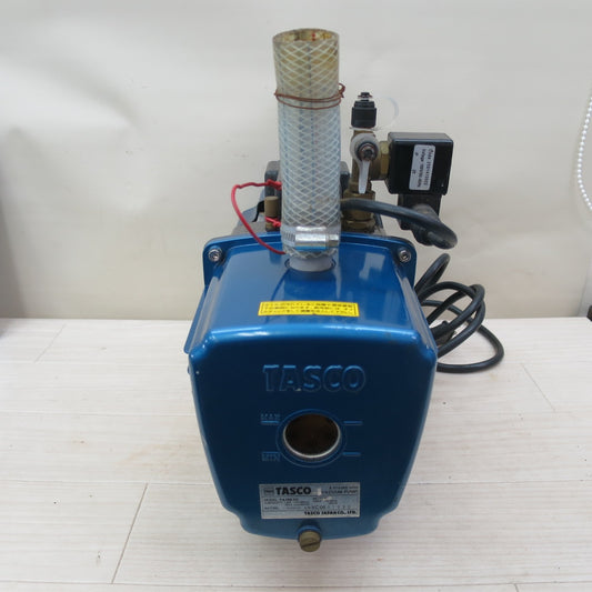 ☆TASCO タスコ 高性能 小型 ツーステージ 真空 ポンプ TA150XC 電動 工具 エアコン 冷蔵庫 冷媒 100V☆